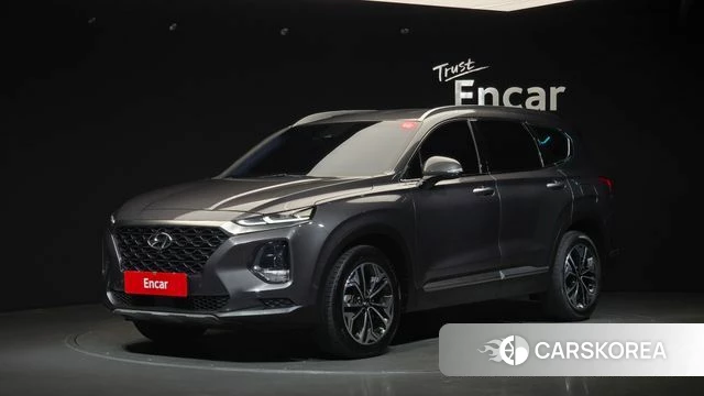 Hyundai Santa Fe TM 2018 Серый из Кореи