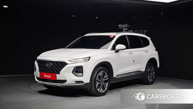 Hyundai Santa Fe TM 2019 Белый из Кореи