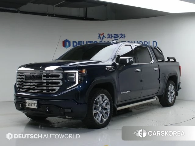 GMC Sierra 2023 Синий из Кореи