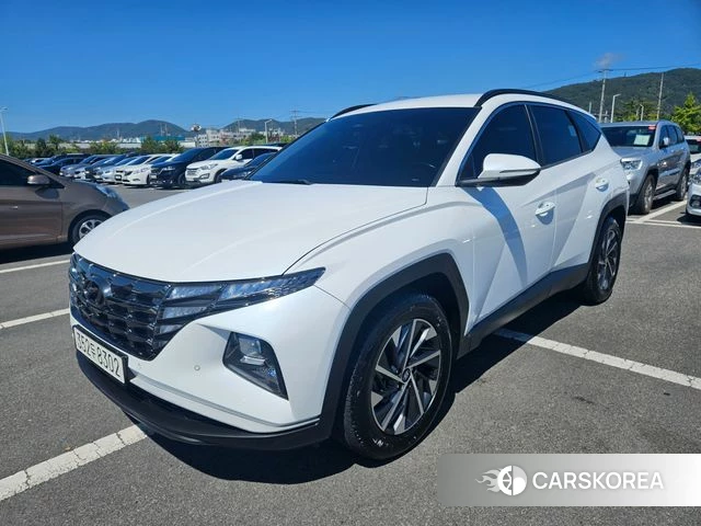 Hyundai Tucson (NX4) 2021 Белый из Кореи