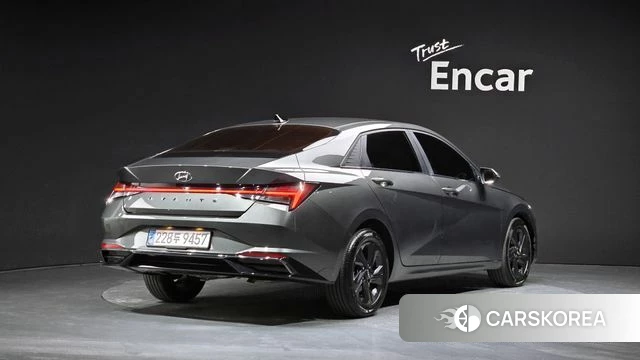Hyundai Avante (CN7) 2020 Серый из Кореи