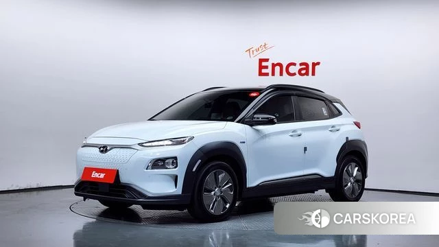 Hyundai Kona Electric 2020 Белый из Кореи