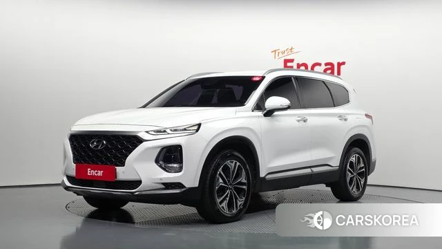 Hyundai Santa Fe TM 2019 Белый из Кореи