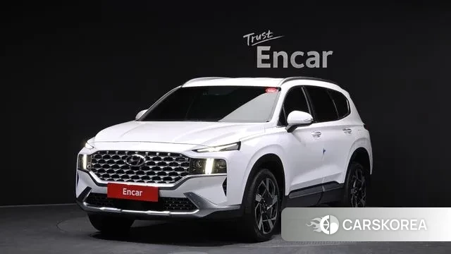 Hyundai The New Santa Fe 2021 Белый из Кореи