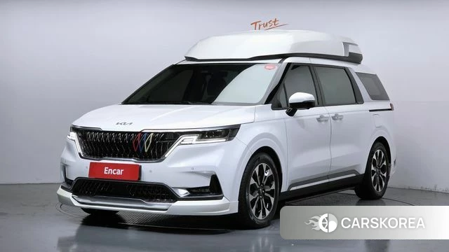Kia Carnival 4th generation 2021 Белый из Кореи