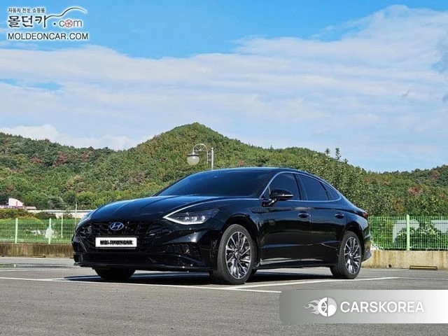 Hyundai Sonata (DN8) 2021 Черный из Кореи