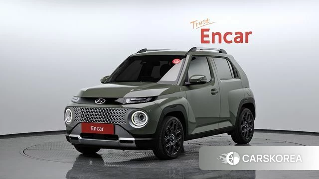 Hyundai Casper 2023 Светло-зеленый из Кореи