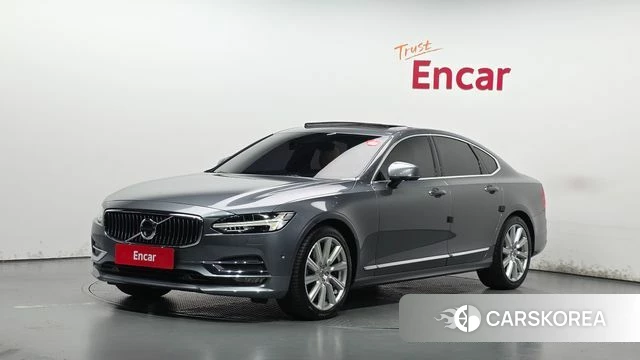 Volvo S90 2018 Серый из Кореи