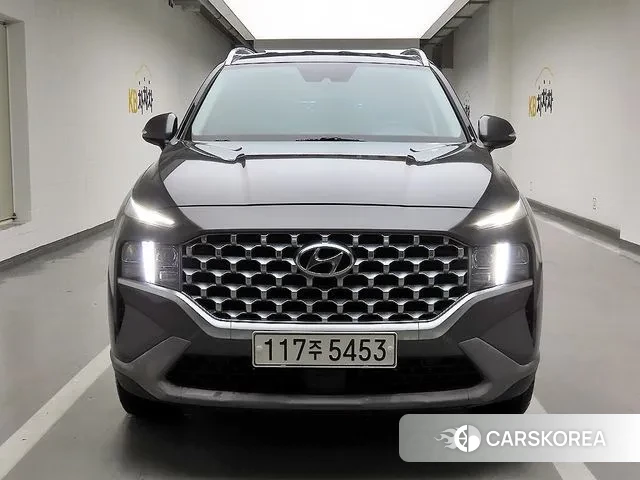 Hyundai The New Santa Fe 2021 Серый из Кореи