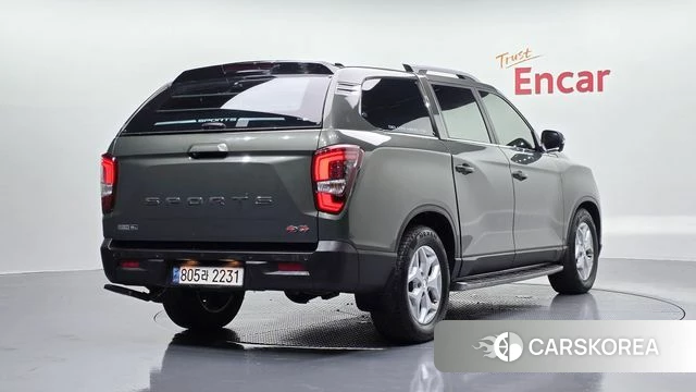 Ssangyong The New Rexton Sport 2022 Темно-зеленый из Кореи