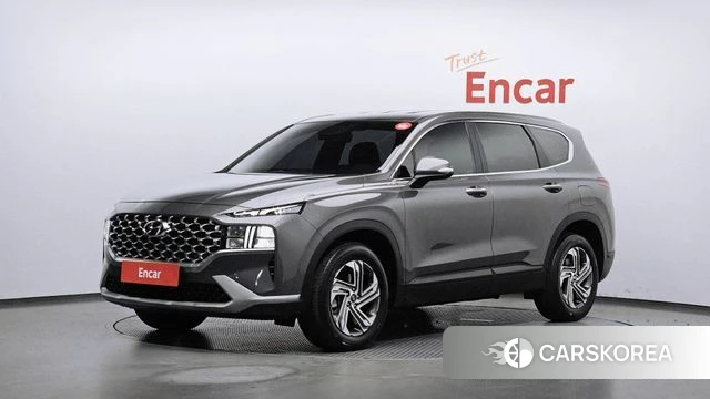 Hyundai The New Santa Fe 2021 Серый из Кореи