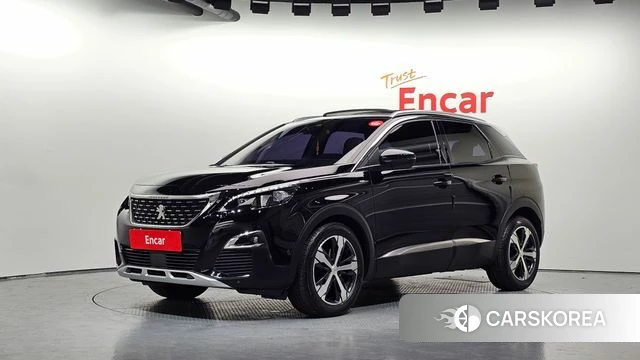 Peugeot 3008 second generation 2018 Черный из Кореи