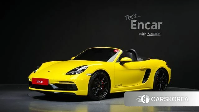 Porsche 718 Boxster 2024 Желтый из Кореи