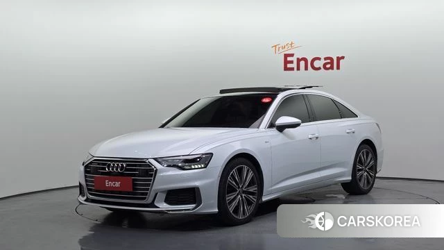 Audi A6 (C8) 2023 Белый из Кореи