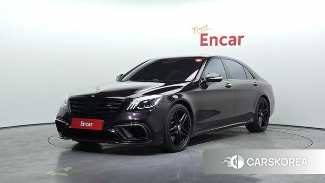 Mercedes-Benz S-Class W222 2018 Коричневый из Кореи