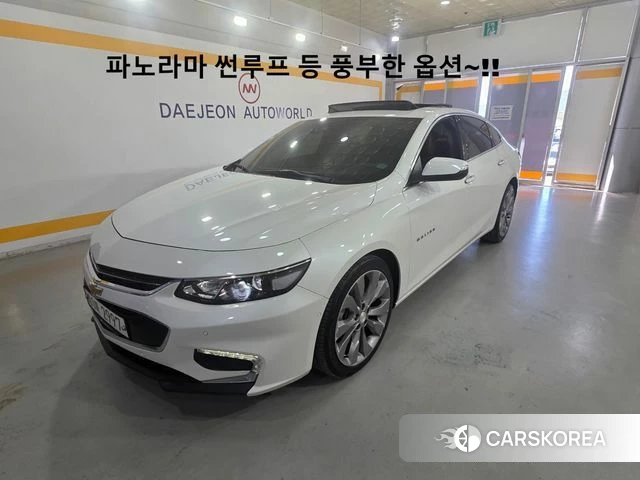 Chevrolet (GM Daewoo) All New Malibu 2018 Белый из Кореи