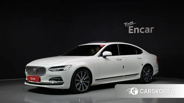 Volvo S90 2021 Белый из Кореи
