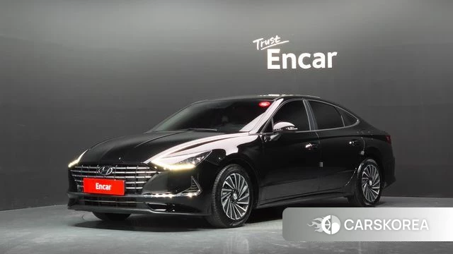 Hyundai Sonata Hybrid (DN8) 2021 Черный из Кореи