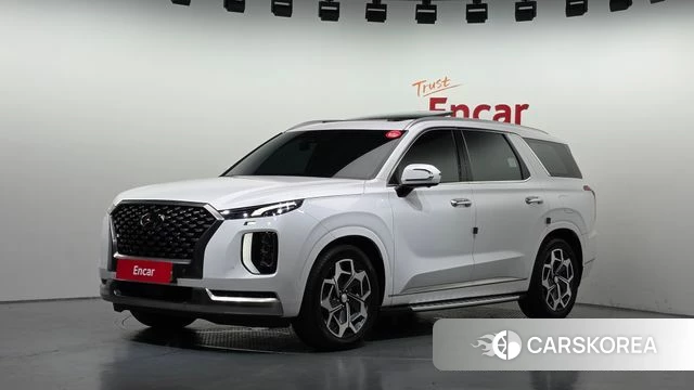 Hyundai Palisade 2021 Белый из Кореи