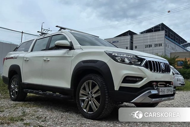 Ssangyong Rexton Sports Cannes 2020 Белый из Кореи