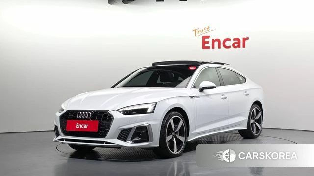 Audi A5 (F5) 2024 Белый из Кореи
