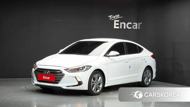Hyundai Avante AD 2018 Белый из Кореи