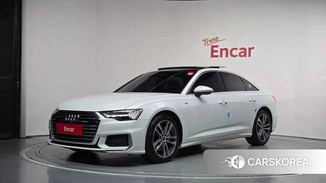 Audi A6 (C8) 2023 Белый из Кореи