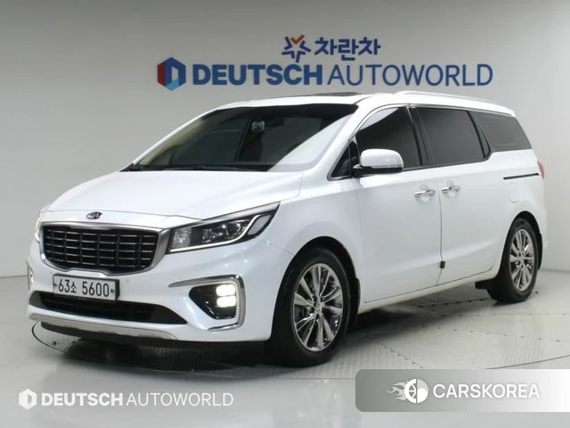 Kia The New Carnival 2018 Белый из Кореи