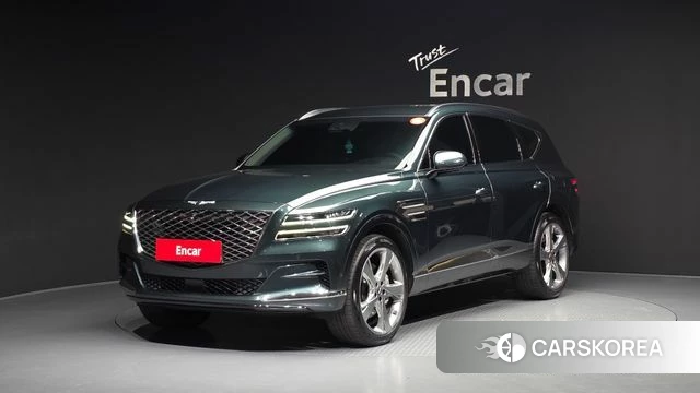 Genesis GV80 2020 Темно-зеленый из Кореи