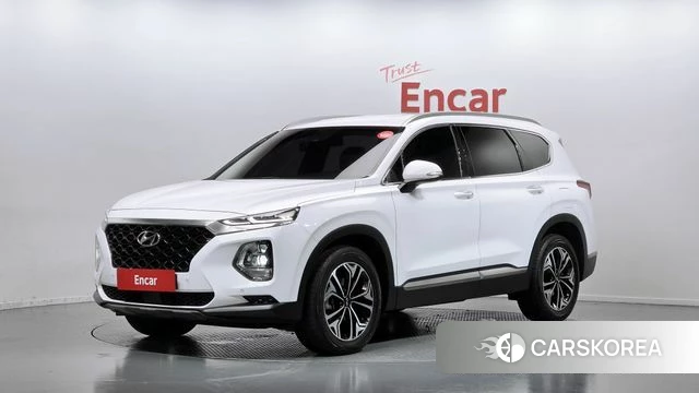 Hyundai Santa Fe TM 2018 Белый из Кореи