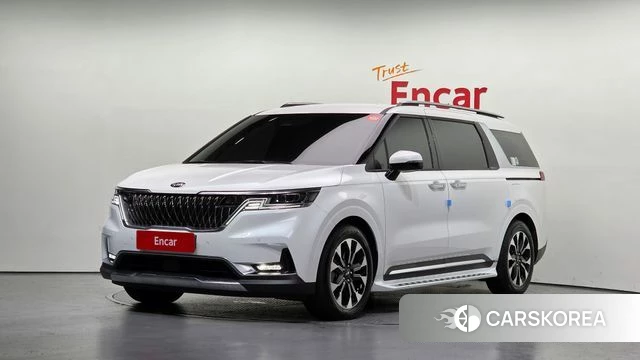 Kia Carnival 4th generation 2021 Белый из Кореи