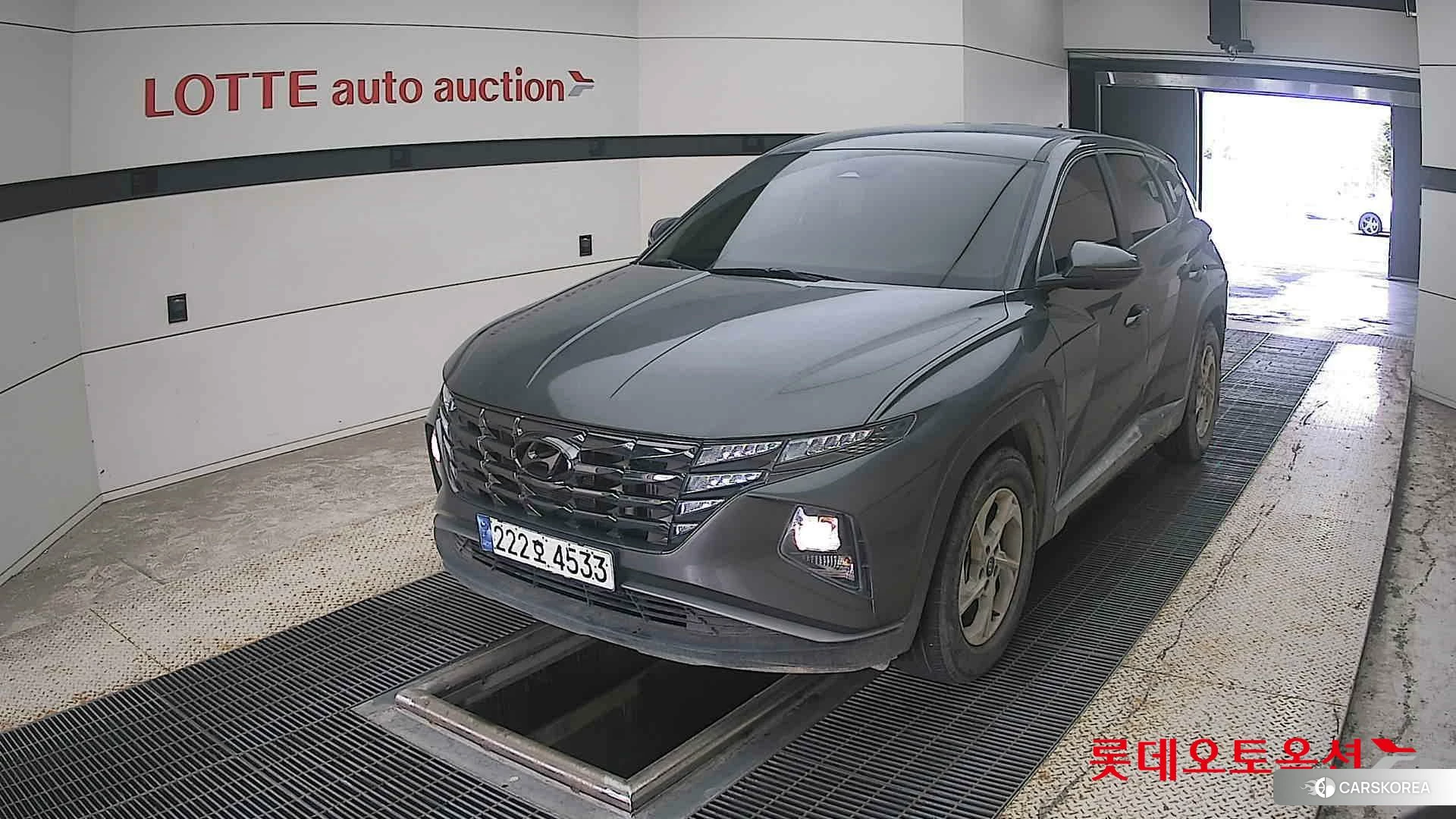 Hyundai Tucson 2023 Amazon Grey Metallic из Кореи