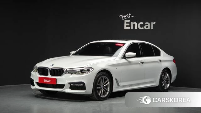 BMW 5 Series (G30) 2018 Белый из Кореи