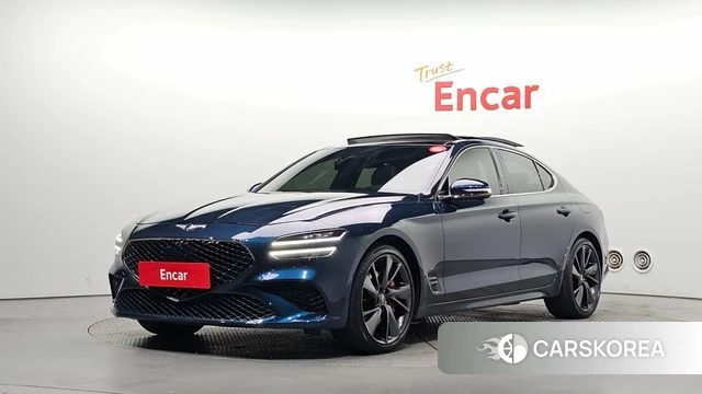 Genesis The New G70 2021 Синий из Кореи