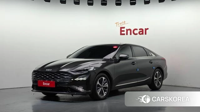 Kia K8 Hybrid 2023 Серый из Кореи