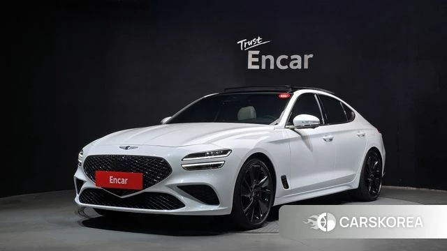 Genesis The New G70 2021 Белый из Кореи