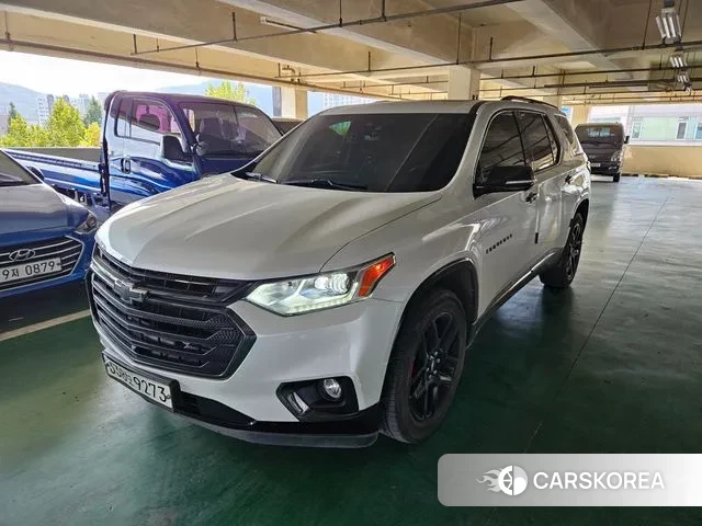 Chevrolet (GM Daewoo) Traverse 2020 Белый из Кореи