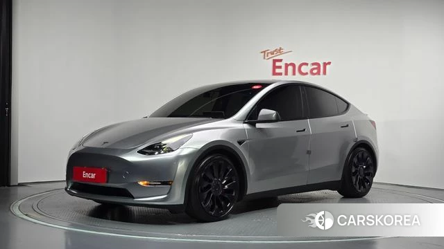 Tesla Model Y 2022 Серебряный из Кореи