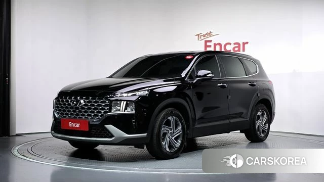 Hyundai The New Santa Fe 2021 Черный из Кореи