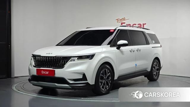 Kia Carnival 4th generation 2021 Белый из Кореи