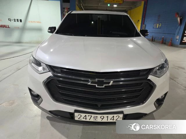 Chevrolet (GM Daewoo) Traverse 2020 Белый из Кореи