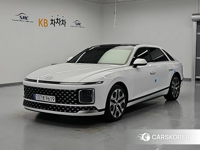 Hyundai Grandeur (GN7) 2023 Белый из Кореи