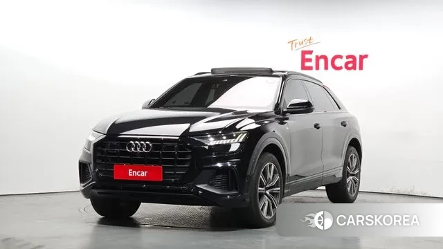Audi Q8 (4M) 2021 Черный из Кореи