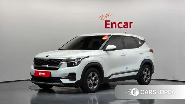 Kia Seltos 2021 Белый из Кореи