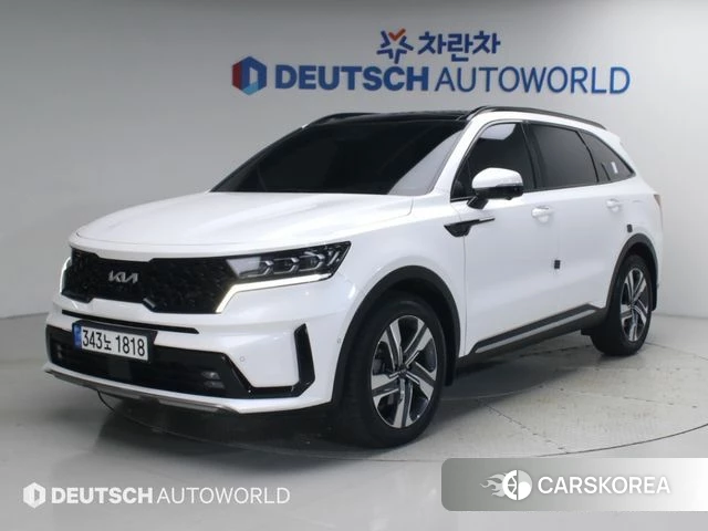 Kia Sorento 4th Generation 2022 Белый из Кореи