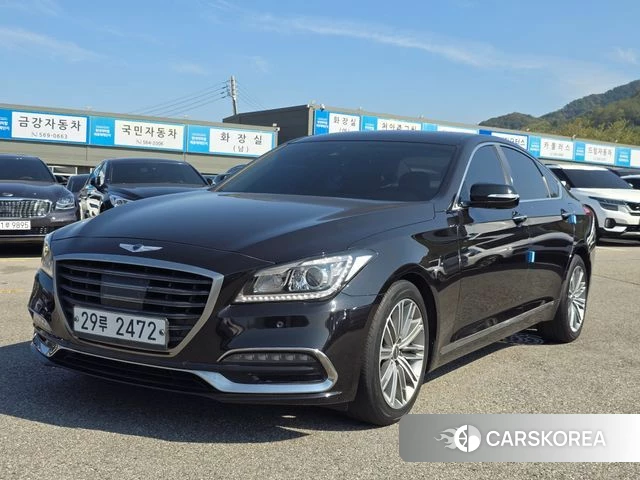 Genesis G80 2018 Черный из Кореи