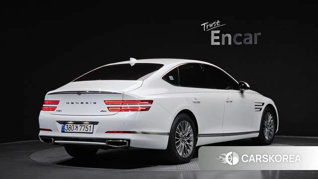 Genesis G80 (RG3) 2022 Белый из Кореи