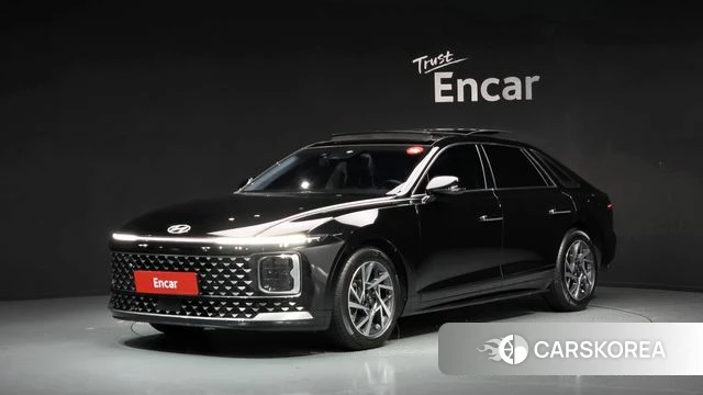 Hyundai Grandeur (GN7) 2023 Черный из Кореи