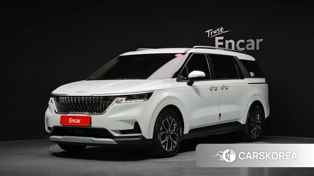 Kia Carnival 4th generation 2023 Белый из Кореи