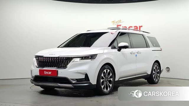 Kia Carnival 4th generation 2021 Белый из Кореи